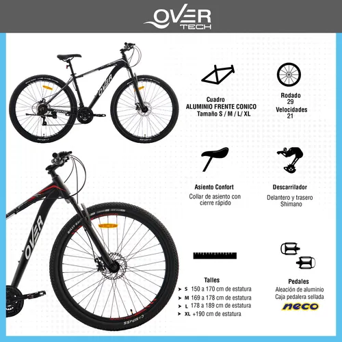 Aro 29 estatura new arrivals
