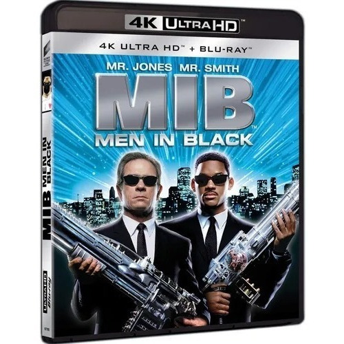 Mib Hombres De Negro 4k Ultra Hd + Blu Ray