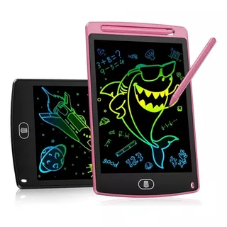 Kit C/7 - Lousa Magica Infantil Digital Lcd Tablet 8.5cm