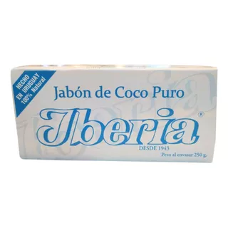 Jabon De Coco 100% Puro Iberia 250g - Graviola