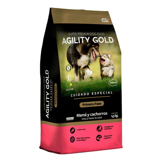 Alimento Seco Para Perro Agility Cachorros Primera Fase 8 Kg