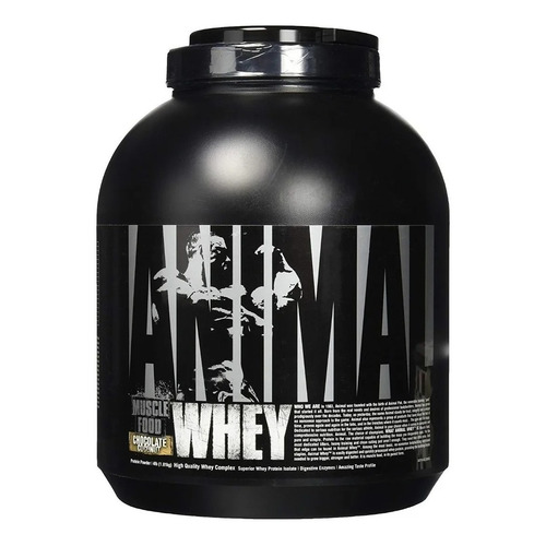 Proteina Animal Whey Universal 4 Lb 54 Serv Los Sabore Sabor Chocolate