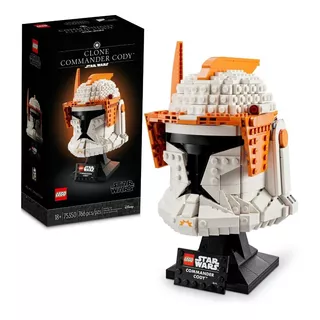 Kit Lego Star Wars Casco Del Comandante Clon Cody 75350 766 Piezas 3+