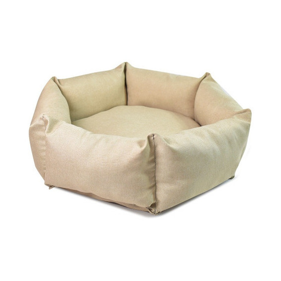 Cama Mascota Tapete Colchon Perro Gato Color Beige