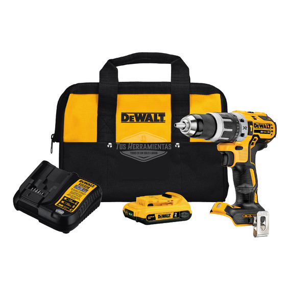 Taladro Percutor Xr 20v Dewalt Dcd796d1 1 Bateria