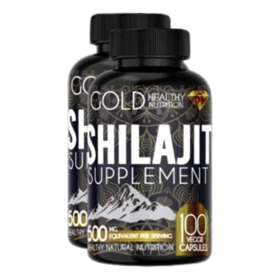 Pack 2, Shilajit Capsulas Naturales, Envió Gratis