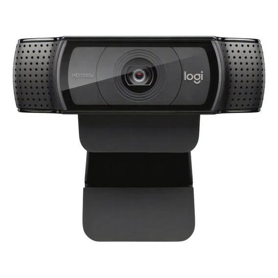 Webcam C920s Pro Full Hd Com Microfone Embutido Logitech Cor Preto