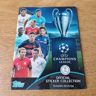 Album Uefa Champions League 2015/16 Topps Vacio Nuevo 