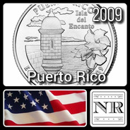 Quarter - Puerto Rico - Año 2009 - 56 Estados - Eeuu