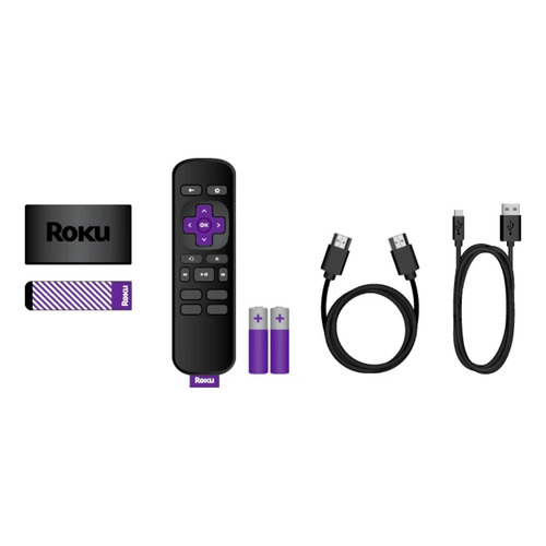 Roku Express 4k Tv Hd Streaming Netflix Youtube Smart Tv Conver Color Negro
