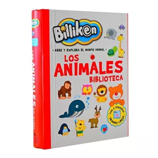 6 Mini Libros Gordos De Cartón - Colección Los Animales 