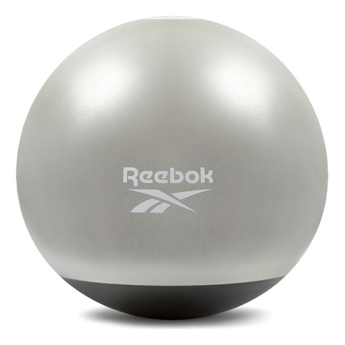 Pelota De Pilates Gris C/negro Reebok 55cm Supergym