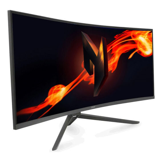 Monitor Acer Gamer Nitro 34  Curvo Uwqhd 180hz Va Tr 0.5ms