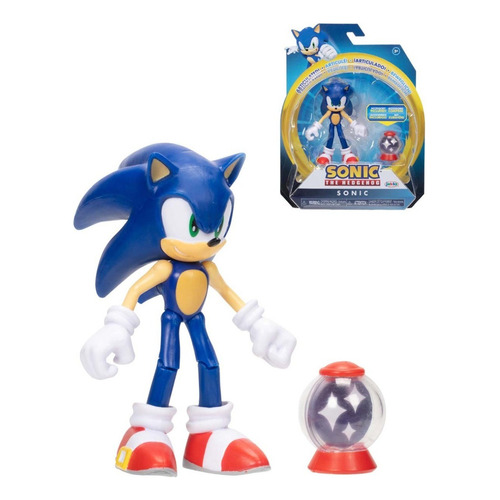Sonic The Hedgehog Figura Sonic De 4 Pulgadas Wave 7