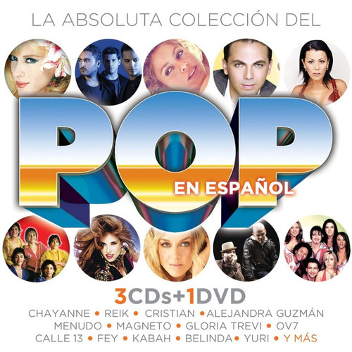 La Absoluta Colección - Pop En Español Dvd + 3cds Nuevo