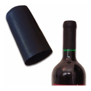 100 Lacre Capsulas Termoencolhível P/ Vinho Preta 34mm X60mm