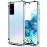 Funda Tpu Reforzada Para Samsung Linea J + Vidrio Templado Color Transparente J2 Prime / Grand Prime