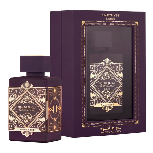 Perfume Bade'e Al Oud Amethyst Unisex De Lattafa Edp 100ml