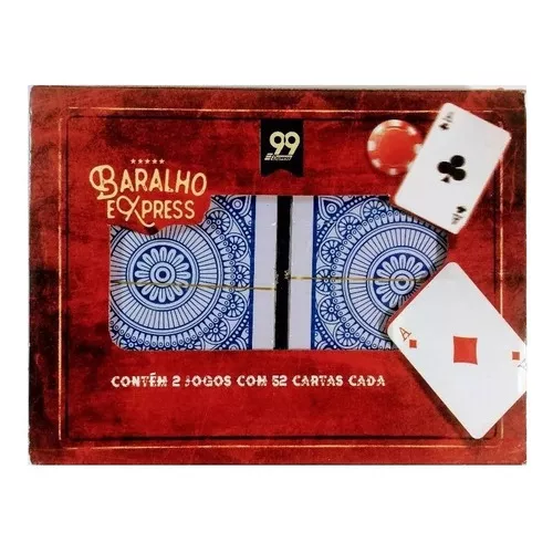 Baralho Jogos De Cartas Plástico C/ 108 Cartas Resistente Para Jogar Com  Amigos e Família Diversão