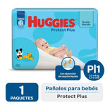 Pañales Huggies Protect Plus Ahorrapack P X 50 Un Género Sin Género Tamaño Pequeño (p)