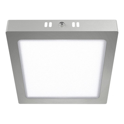 Plafon Led 12w Platil Cuadrado Blanco Calido X5 Platil Platil