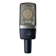 Microfone Akg C214 Condensador  Cardióide Preto