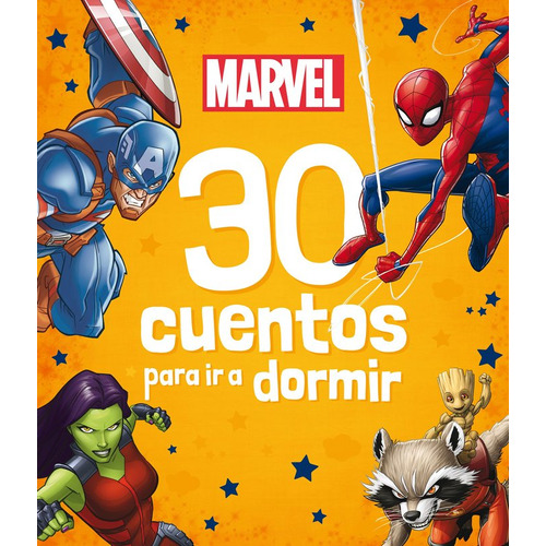 Marvel. 30 Cuentos Para Ir A Dormir, De Marvel. Editorial Libros Disney Editorial En Español