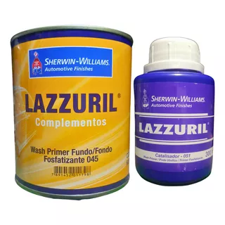 Wash Primer Fundo Fosfatizante Com Catalisador Lazzuril