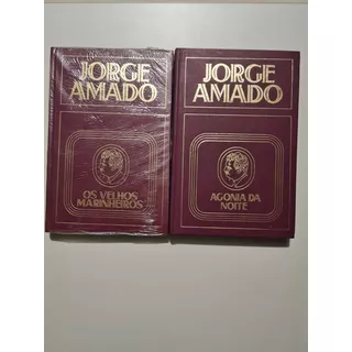 Livro,  Kit(2), Jorge Amado, Coleção Martins, 1 Volume 9 Os Velhos Marinheiros, 2 Volume 15 Agonia Da Noite