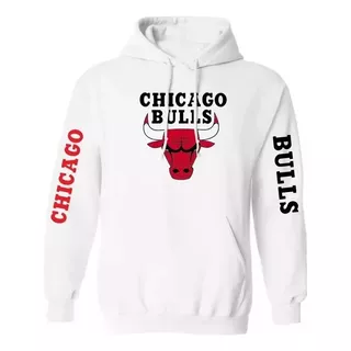 Buzo Canguro Nba Chicago Bulls 3 Unisex