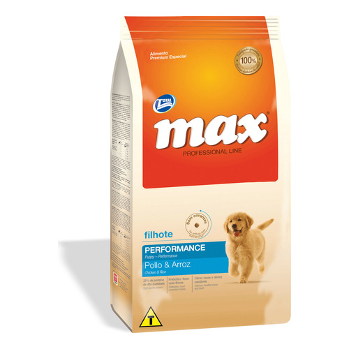 Total Max Alimento Perro C Max Cachorro Performance Pollo 8k