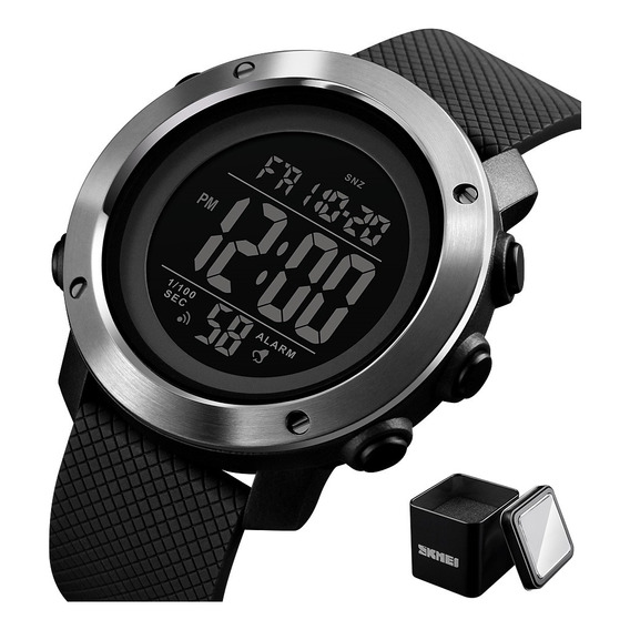 Reloj Digital Alarma Impermeable Luminoso Deportivo Hombre