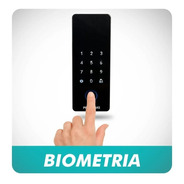 Fechadura Digital Biométrica Primebras Madeira Eletronica 