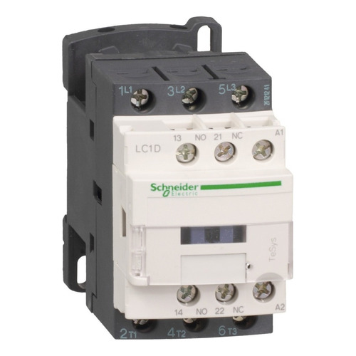 Contactor Schneider Lc1d12f7 De 12a Con Bobina 110vca