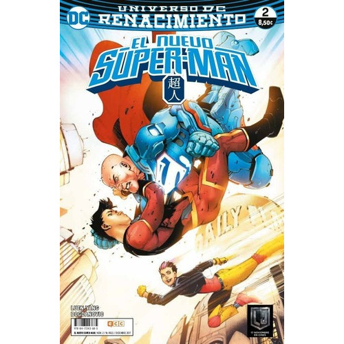 El Nuevo Superman 2  - Ecc España, De Gene Luen Yang/viktor Bogdanovic/billy Tan. Editorial Dc En Español