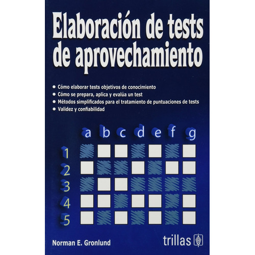 Elaboración De Tests De Aprovechamiento Trillas