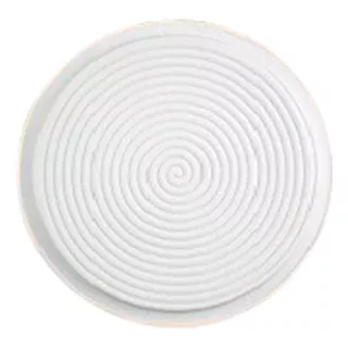 Molde Silicona Espiral Grande Repostería Pastelería Color Blanco