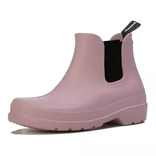 Bota De Goma Lluvia Humms Emma Mujer Elastico