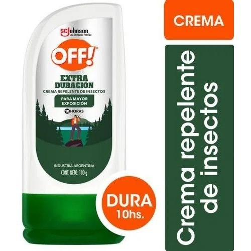 Off Crema Extra Duración Verde Repelente 100g