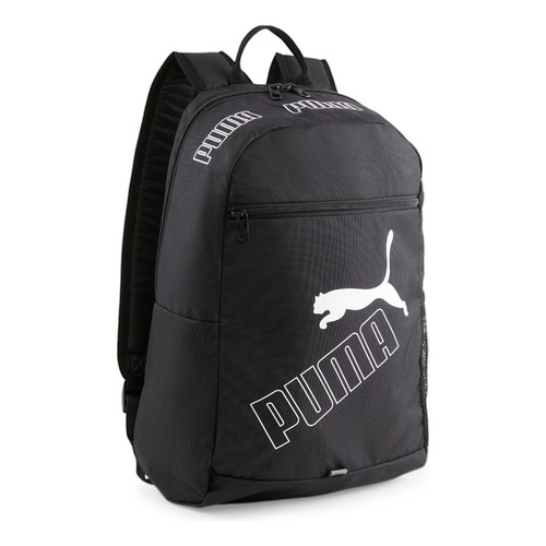 Mochila Puma Phase Backpack Ii Color Negro Diseño de la tela Liso