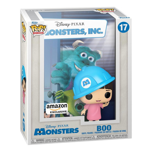 Funko Pop Vhs Covers Monsters Inc Boo Con Casco Disney Pixar