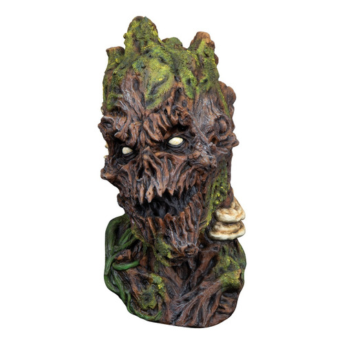 Máscara De Monstruo Verde Wood Monster Disfraz Halloween Color Verde Oscuro