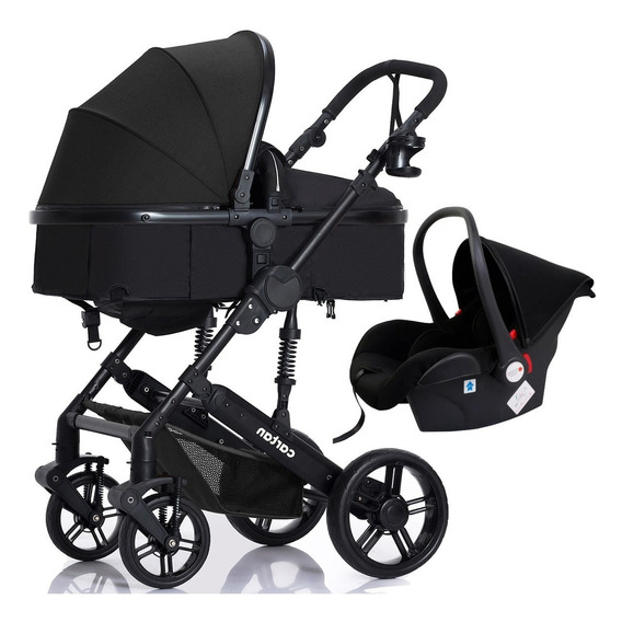 Cochecito de bebe con huevito Cartan STL550 Plus negro