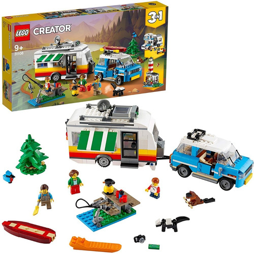 Lego Vacaciones Y Aventura Al Aire Libre Creator 3en1 31108