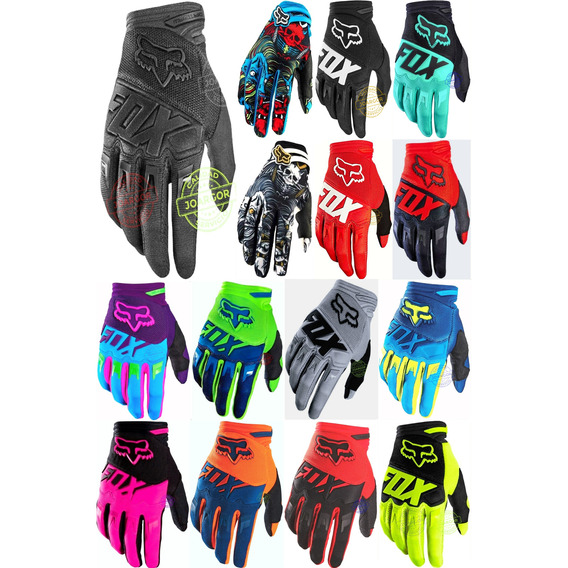 Guantes Fox Moto Cross Ciclismo Bici Mtb Rzr Dh Varias Talla