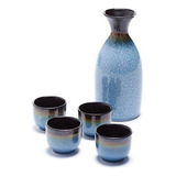 Oenophilia Osaka Sake Set 5 Piezas Set De Sake Japones Dura