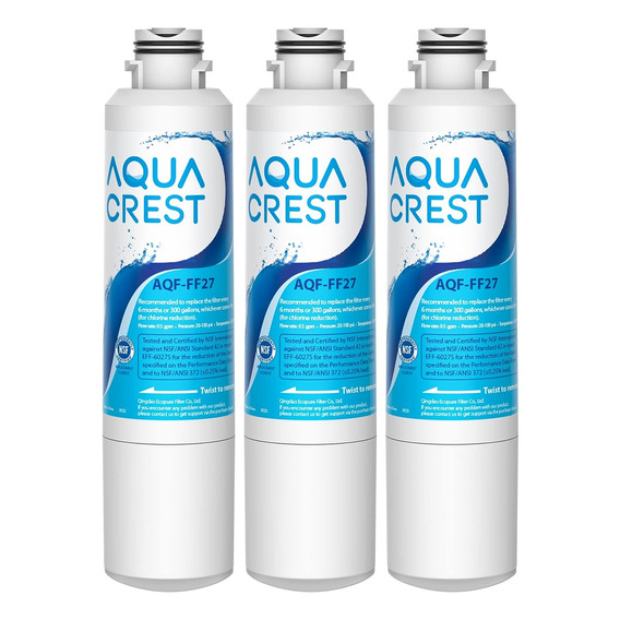 Aqua 3filtros Agua Compatible Con Nevera Samsung Da29-00020b