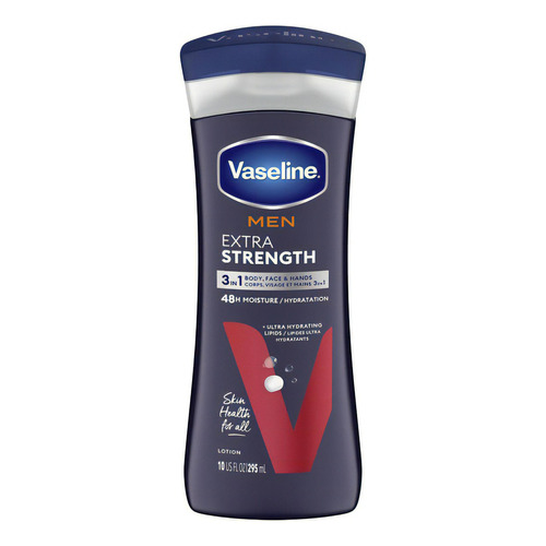  Vaseline Men Extra Strength 3 En 1 Loción Corporal Hombres