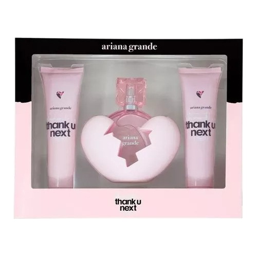 Kit de eau de parfum Thank U Next de Ariana Grande, 100 ml (3 unidades)