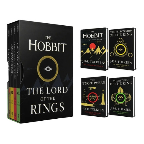 The Hobbit And The Lord Of The Rings, De J. R. R. Tolkien. Editorial Mariner Books, Tapa Blanda En Inglés, 2012